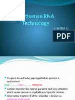 Antisense RNA Technology