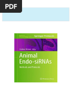 Immediate download Animal Endo SiRNAs Methods and Protocols 1st Edition Andreas Werner (Eds.) ebooks 2024