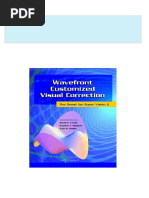 Wavefront Customized Visual Correction The Quest for Super Vision II 2nd Edition Ronald Krueger 2024 scribd download