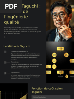 Genichi Taguchi Pionnier de Lingenierie Qualite