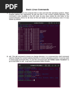 Basic Linux Commands