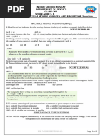 KEY XII-WS_CH 4_MOVING CHARGES -ONE HOUR_ISM WORKSHEET 2024-25 (1)