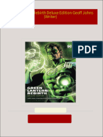 Download Complete Green Lantern Rebirth Deluxe Edition Geoff Johns (Writer) PDF for All Chapters