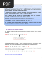 OPERACIONES de NUMEROS COMPLEJOS- Teoría 2-  2022 (1)