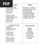 CANCIONES INFANTILES