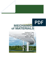 Solution manual for Mechanics of Materials Beer Johnston DeWolf Mazurek 6th edition all chapter instant download