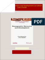 Demographic Dynamics and Development 1st Edition Yves Charbit All Chapters Instant Download