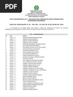 NOTA INFORMATIVA N4 - RELAO DOS CANDIDATOS QUE TIVERAM SUAS INCRIES DEFERIDAS - OTT