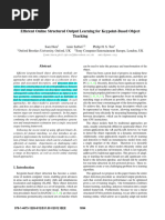 Efficient Online Structured Output Learning for Keypoint-Based ObjectTracking