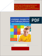 Full download Learning disabilities and challenging behaviors using the building blocks model to guide intervention and classroom management 3rd Edition Nancy Mather pdf docx