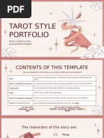 Tarot Style Portfolio by Slidesgo