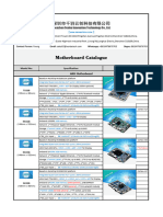 SENBA-Industrial Motherboards Catalog