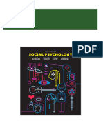 Get (Solution Manual) Social Psychology 9th Edition by Elliot Aronson PDF ebook with Full Chapters Now