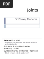 Joints I