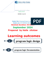 Design Programing Logic