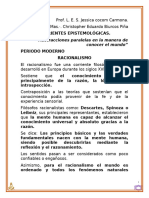 Corrientes epistemologicas analisis