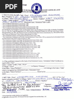 Caste certificate format for uceed