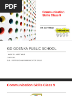 644029133 Communication Skills Class 9