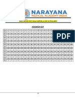 SR NEET STAR SUPER CHAINA PHASE-II_NEET MOCK TEST (JAIPUR) on MT-14 KEY