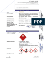 MSDS petróleo