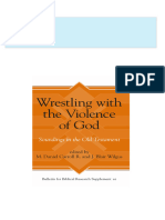 Wrestling with the Violence of God Soundings in the Old Testament 1st Edition M. Daniel Carroll R. (Editor) download pdf