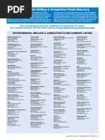 11G. 2015 Drilling & Completions Fluids Directory