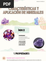 Presentación de los minerales, 1Bachillerato 