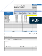 EVIDENCIA 1 NOMINA EN EXCEL