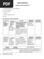 SA DESARROLLAMOS PATRONES GEOMETRICOS SIMERTRICOS