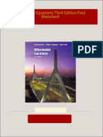 [Ebooks PDF] download Differential Equations Third Edition Paul Blanchard full chapters