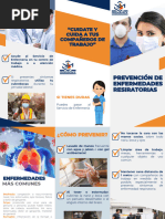 Triptico Prevención de Enfermedades Respiratorias