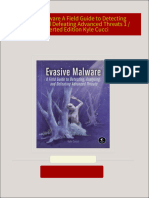 Immediate download Evasive Malware A Field Guide to Detecting Analyzing and Defeating Advanced Threats 1 / converted Edition Kyle Cucci ebooks 2024