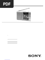 Radio Multibanda Sony Icfsw35