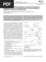 Chemistry A European J - 2024 - Leone - TBADT%E2%80%90Mediated Photocatalytic Stereoselective Radical Alkylation of Chiral