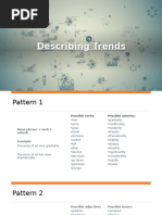 describing trends