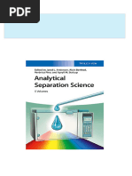 Get Analytical Separation Science 5 Volumes 1st Edition Jared L. Anderson free all chapters