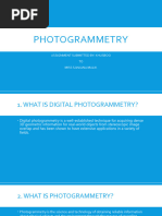 assignment of Photogrammetry