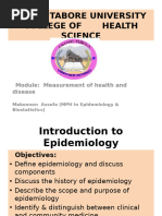 Epidemiology