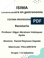 Resetaria Daniel Zepeda