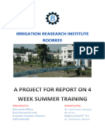 IRRIGATION REASEARCH INSTITUTE