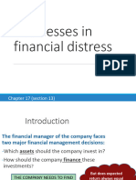 Businesses in Financial Distress