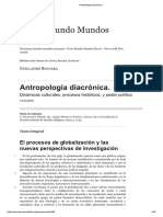 Guillaume Boccara Antropologia Diacrônica