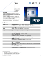 Reliance 680PG Pharmaceutical Grade Washer Technical Data Sheet