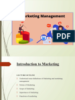 ch-1 MARKETING MANAGEMENT