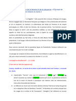 Etude linéaire du texte 2 - Déclaration