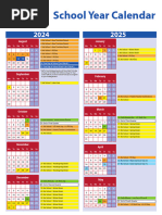 2024-25 Calendar