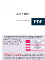 Object Oriented Programming