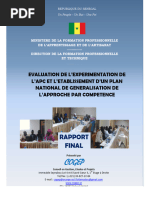 Senegal Rapport Final Evaluation Experimentation Apc 2019