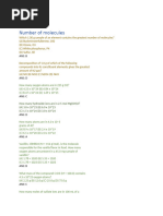 1-6 Solutions and Stoichiometry