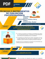 TÉCNICAS DE EVALUACIÓN PSICOPEDAGOGICAS - rgd hdbc maar